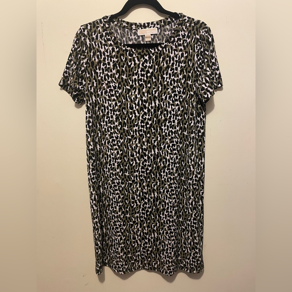 MICHAEL KORS Animal print tunic/dress